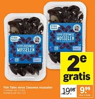 Promoties Fish tales zeeuwse mosselen - Fish Tales - Geldig van 26/05/2024 tot 02/06/2024 bij Albert Heijn