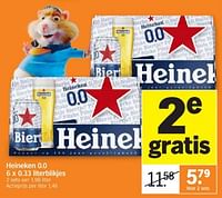 Promoties Heineken 0.0 - Heineken - Geldig van 26/05/2024 tot 02/06/2024 bij Albert Heijn
