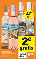 Promoties Sentiers maritimes brin du sud beach en roches de provence rosé - Rosé wijnen - Geldig van 26/05/2024 tot 02/06/2024 bij Albert Heijn