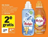 Promoties Wasverzachter morgenfris - Robijn - Geldig van 26/05/2024 tot 02/06/2024 bij Albert Heijn