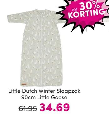 Promoties Little dutch winter slaapzak little goose - Little Dutch - Geldig van 25/05/2024 tot 31/05/2024 bij Baby & Tiener Megastore