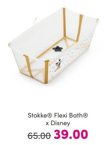 Promoties Stokke flexi bath x disney - Stokke - Geldig van 25/05/2024 tot 31/05/2024 bij Baby & Tiener Megastore