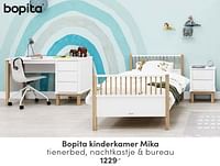 Promoties Bopita kinderkamer mika - Bopita - Geldig van 25/05/2024 tot 08/06/2024 bij Baby & Tiener Megastore
