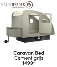 Caravan bed cement grijs-Mathy by Bols