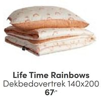 Life time rainbows dekbedovertrek-Lifetime
