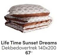 Life time sunset dreams dekbedovertrek-Lifetime