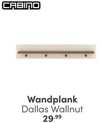 Wandplank dallas wallnut-Cabino