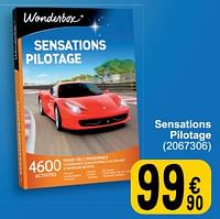 Promoties Sensations pilotage - Wonderbox - Geldig van 28/05/2024 tot 10/06/2024 bij Cora