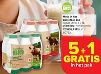 Promoties Halfvolle melk - Huismerk - Carrefour  - Geldig van 29/05/2024 tot 10/06/2024 bij Carrefour