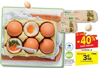 Promoties Verse eieren carrefour bio - Huismerk - Carrefour  - Geldig van 29/05/2024 tot 10/06/2024 bij Carrefour