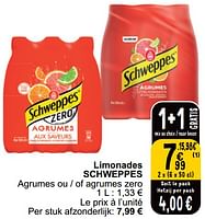 Promotions Limonades schweppes - Schweppes - Valide de 28/05/2024 à 03/06/2024 chez Cora