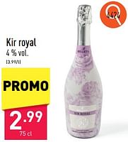 Promoties Kir royal - Schuimwijnen - Geldig van 03/06/2024 tot 09/06/2024 bij Aldi