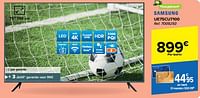 Promoties Samsung led tv ue75cu7100 - Samsung - Geldig van 29/05/2024 tot 17/06/2024 bij Carrefour