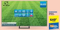 Promoties Samsung qled tv qe55q70 - Samsung - Geldig van 29/05/2024 tot 17/06/2024 bij Carrefour