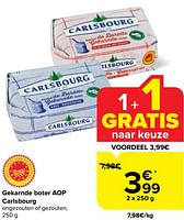 Promoties Gekarnde boter aop carlsbourg - Carlsbourg - Geldig van 29/05/2024 tot 04/06/2024 bij Carrefour