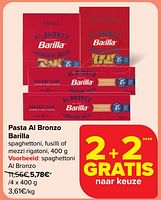 Promoties Spaghettoni al bronzo - Barilla - Geldig van 29/05/2024 tot 04/06/2024 bij Carrefour