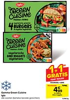 Promoties Gamma green cuisine iglo dino nuggets - Iglo - Geldig van 29/05/2024 tot 04/06/2024 bij Carrefour