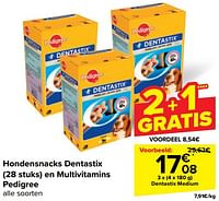 Promoties Dentastix medium - Pedigree - Geldig van 29/05/2024 tot 04/06/2024 bij Carrefour