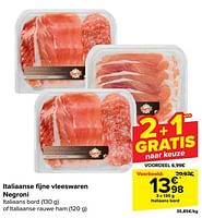 Promoties Italiaanse fijne vleeswaren negroni - Negroni - Geldig van 29/05/2024 tot 04/06/2024 bij Carrefour