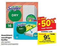 Promoties Navullingen floor febreze - Swiffer - Geldig van 29/05/2024 tot 04/06/2024 bij Carrefour