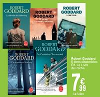 Promotions Robert goddard - Produit maison - Cora - Valide de 28/05/2024 à 10/06/2024 chez Cora