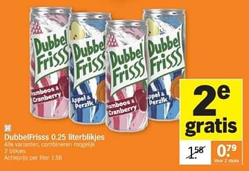 Promotions Dubbelfrisss - Dubbelfrisss - Valide de 26/05/2024 à 02/06/2024 chez Albert Heijn