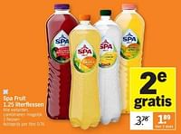 Promotions Spa fruit - Spa - Valide de 26/05/2024 à 02/06/2024 chez Albert Heijn