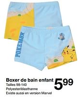 Promotions Boxer de bain enfant - Produit maison - Zeeman  - Valide de 25/05/2024 à 31/05/2025 chez Zeeman