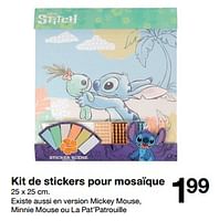 Promotions Kit de stickers pour mosaïque - Produit maison - Zeeman  - Valide de 25/05/2024 à 31/05/2025 chez Zeeman