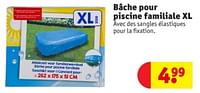 Promotions Bâche pour piscine familiale xl - Produit maison - Kruidvat - Valide de 28/05/2024 à 09/06/2024 chez Kruidvat