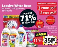Promotions Lessive witte reus - Witte reus - Valide de 28/05/2024 à 09/06/2024 chez Kruidvat