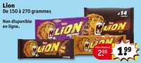 Promotions Lion - Nestlé - Valide de 28/05/2024 à 09/06/2024 chez Kruidvat