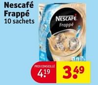 Promotions Nescafé frappé - Nescafe - Valide de 28/05/2024 à 09/06/2024 chez Kruidvat