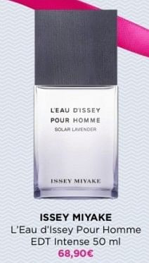 Promotions Issey miyake l`eau d`issey pour homme edt intense - Issey Miyake - Valide de 27/05/2024 à 09/06/2024 chez ICI PARIS XL