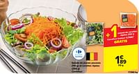 Promotions Salade de jeunes pousses et carottes râpées carrefour - Produit maison - Carrefour  - Valide de 29/05/2024 à 04/06/2024 chez Carrefour
