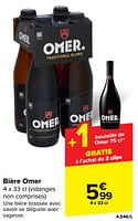 Promotions Bière omer - Omer - Valide de 29/05/2024 à 04/06/2024 chez Carrefour