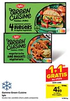 Promotions Gamme green cuisine iglo dino nuggets - Iglo - Valide de 29/05/2024 à 04/06/2024 chez Carrefour