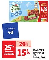 Promoties Compotes pom`potes - Materne - Geldig van 28/05/2024 tot 02/06/2024 bij Auchan