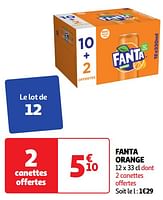 Promoties Fanta orange - Fanta - Geldig van 28/05/2024 tot 02/06/2024 bij Auchan