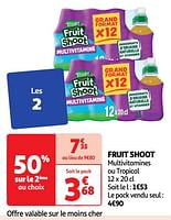 Promoties Fruit shoot - Teisseire - Geldig van 28/05/2024 tot 02/06/2024 bij Auchan