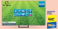 Promotions Samsung qled tv qe55q70 - Samsung - Valide de 29/05/2024 à 17/06/2024 chez Carrefour