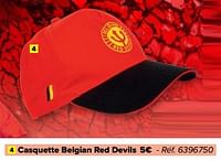 Promotions Casquette belgian red devils - Belgian Red Devils - Valide de 29/05/2024 à 17/06/2024 chez Carrefour