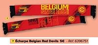 Promotions Écharpe belgian red devils - Belgian Red Devils - Valide de 29/05/2024 à 17/06/2024 chez Carrefour