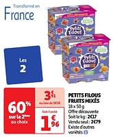 Promotions Petits filous fruits mixés - Yoplait - Valide de 28/05/2024 à 02/06/2024 chez Auchan Ronq