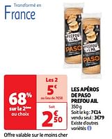 Promotions Les apéros de paso prefou ail - Produit Maison - Auchan Ronq - Valide de 28/05/2024 à 02/06/2024 chez Auchan Ronq