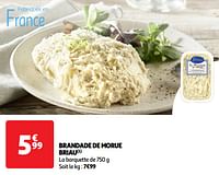 Promotions Brandade de morue briau - Briau - Valide de 28/05/2024 à 02/06/2024 chez Auchan Ronq