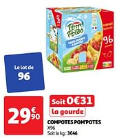 Promoties Compotes pom`potes - Materne - Geldig van 28/05/2024 tot 03/06/2024 bij Auchan