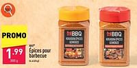 Promotions Épices pour barbecue - BBQ - Valide de 06/06/2024 à 09/06/2024 chez Aldi