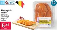 Promotions Filet de poulet mariné - Produit maison - Aldi - Valide de 03/06/2024 à 09/06/2024 chez Aldi