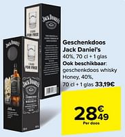Promoties Geschenkdoos jack daniel’s - Jack Daniel's - Geldig van 29/05/2024 tot 10/06/2024 bij Carrefour